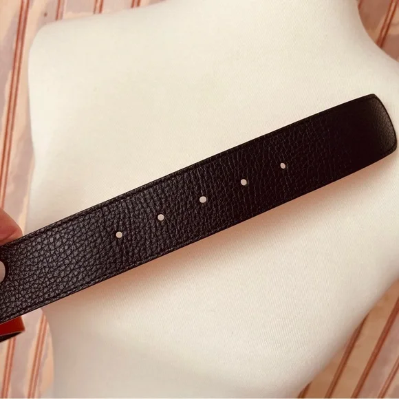 Gucci Black and Gold Women's Belt - Picture 10 of 14